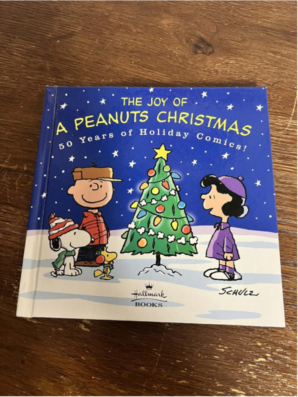 The Joy of a Peanuts Christmas Hallmark 2000 Hardcover 50 Years of Holiday Comic